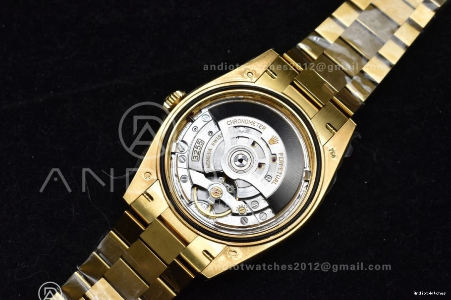 Day VR3255 On Silver Dial 228238 Bracelet Roman 1:1 ARF YG Best Date Weight) President ZeroBulk 40 664 (Gain Edition 0818